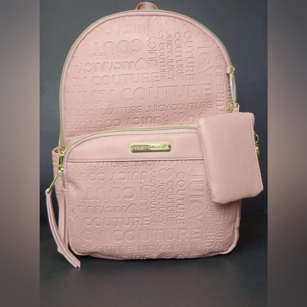 Juicy Couture | Bags | Juicy Couture Pink Backpack | Poshmark